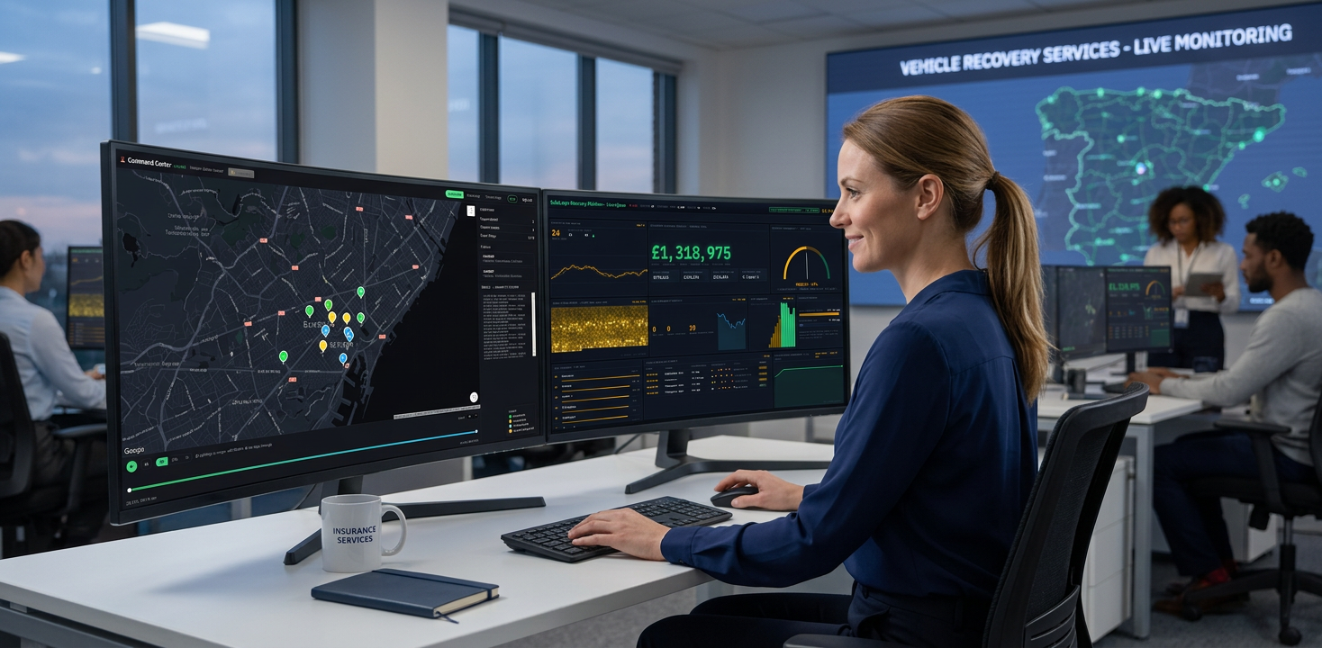 Command Center: live map and ops monitoring